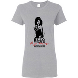 Hello My Name Is Inigo Montoya You Killed My Father Prepare To Die MERCHCUTE - Ladies Short-Sleeve