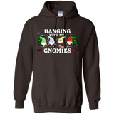 Christmas Garden Gnome Hanging With My Gnomies Shirt Sweater - Hoodie