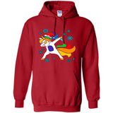Christmas Dabbing Unicorn - Hoodie