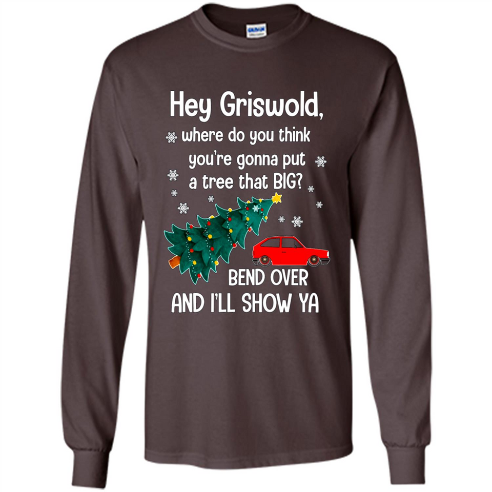 Hey Griswold Where Do You Think You’re Gonna Put A Tree Christmas PING PONG
