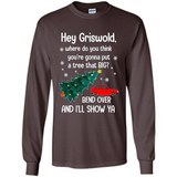 Hey Griswold Where Do You Think You’re Gonna Put A Tree Christmas PING PONG