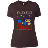 Christmas Ugly Sweater Ello Christmas - Ladies' Boyfriend T-Shirt