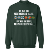 Veterans we may joke about another branch but kill one of us and you fight us all 1 PINGPONG