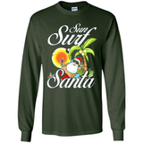Sun Surf Santa - Long Sleeve T-Shirt