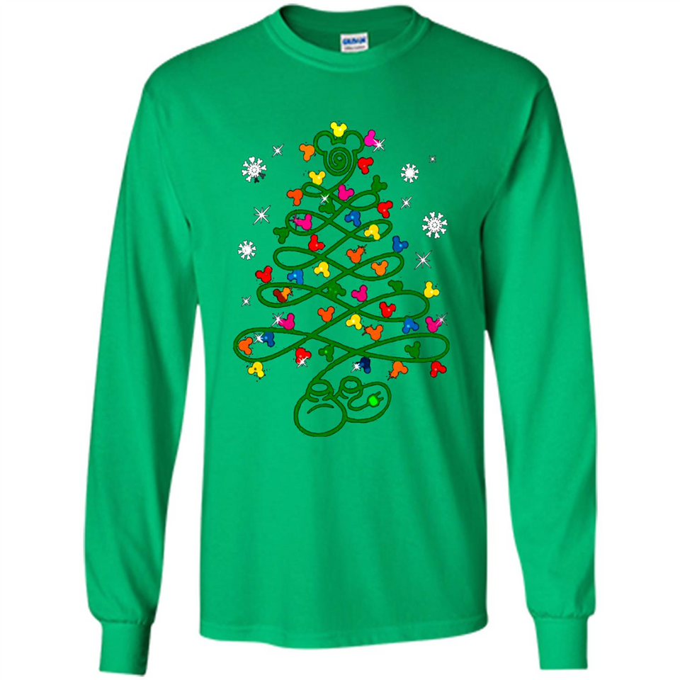 Mickey Mouse Christmas Tree ugly sweater PINGPONG