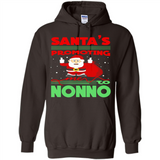 Santa's Promoting Me To Nonno - Hoodie
