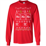 Scientific christmas ugly sweater - Long Sleeve T-Shirt