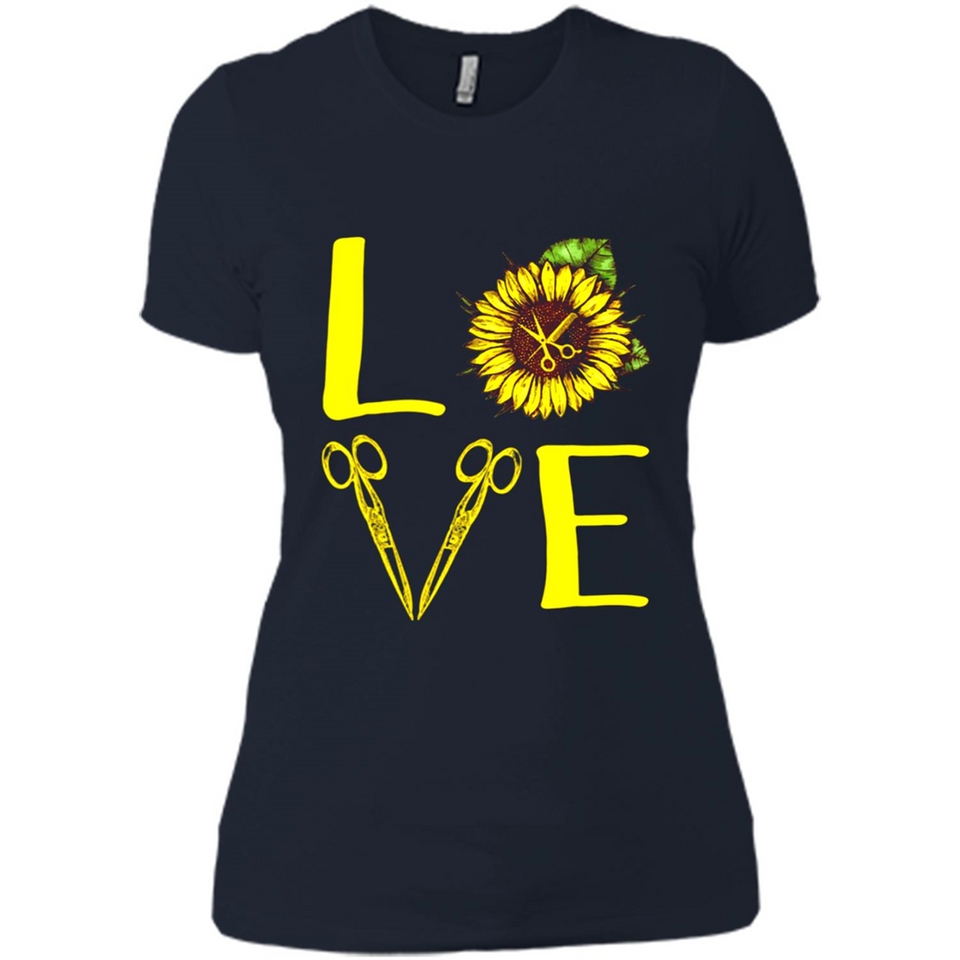 Hair Stylist Love Sunflower Scissors PING PONG