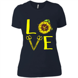 Hair Stylist Love Sunflower Scissors PING PONG