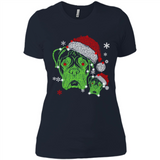Boxer Dog diamond Christmas - Ladies' Boyfriend T-Shirt