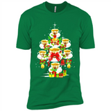 Tea Christmas Tree T-shirt Funny Tea Xmas Gift