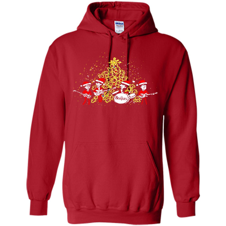 The Beatles chibi Christmas - Hoodie