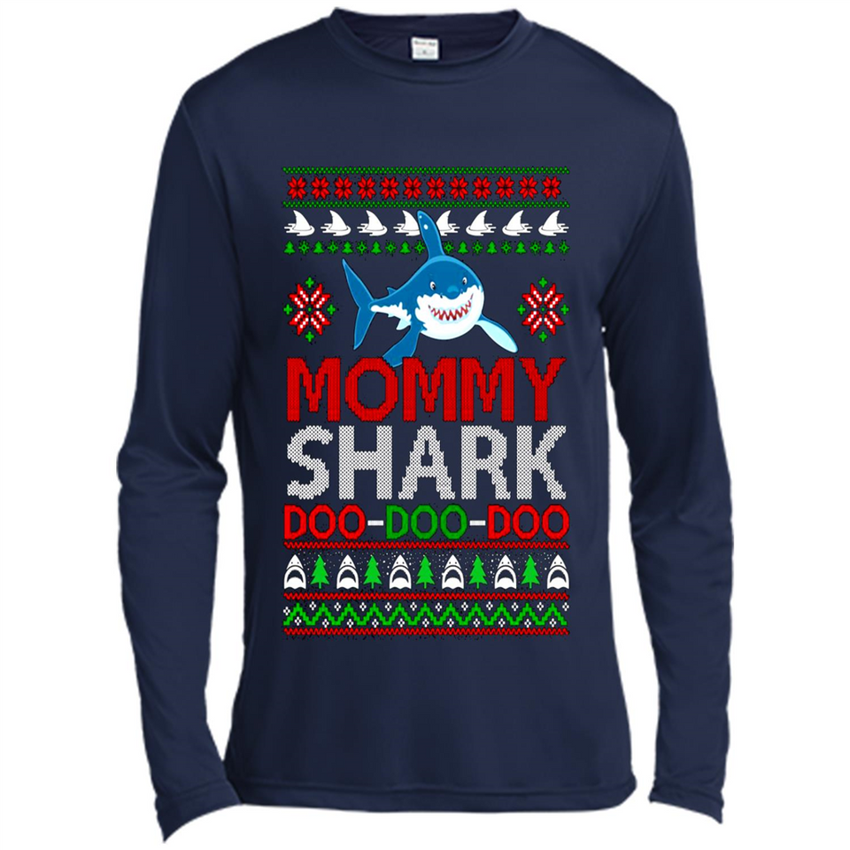 Mommy shark Doo Doo Doo Christmas sweatshirt PINGPONG