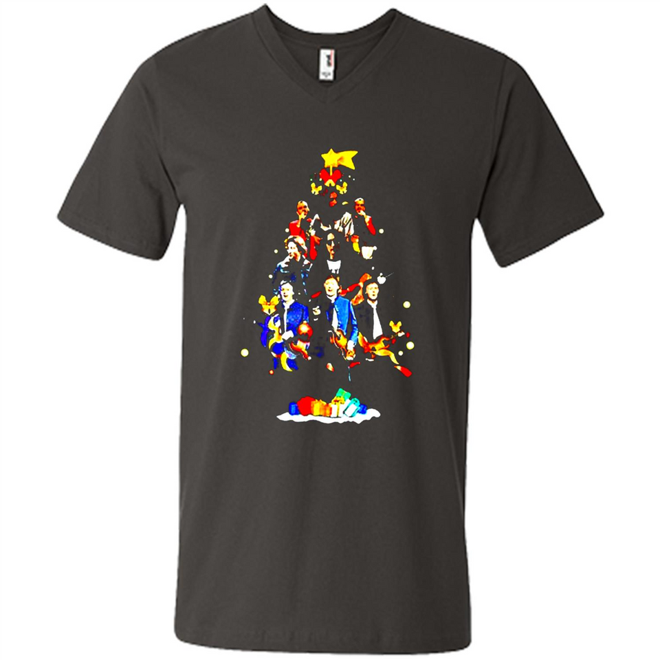 JOHN LENNON CHRISTMAS TREE - Men's V-Neck