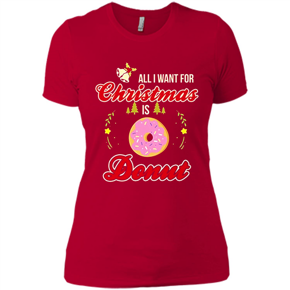 Perfect Costume For Girls. Xmas Shirt For Donut Lover