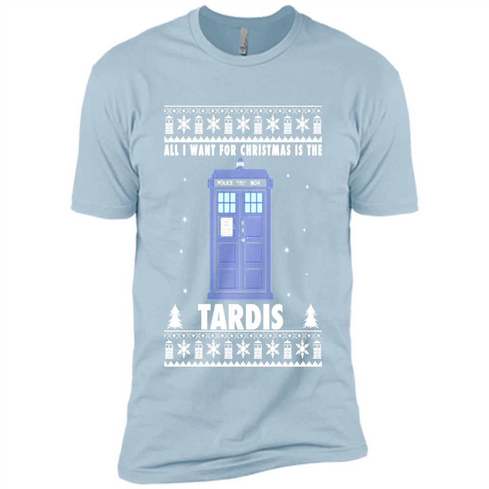 All I Want For Christmas Is The Tardis Ugly PINGPONG