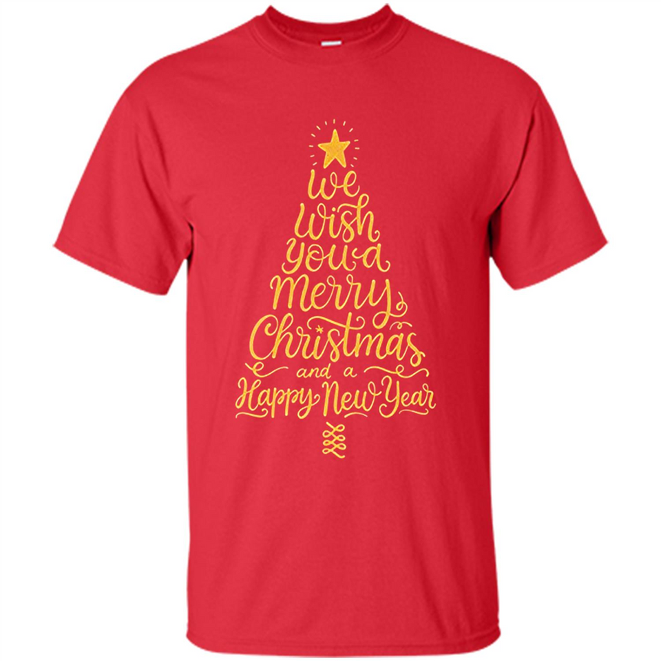 Christmas Tree T-Shirt Funny Mery Christmas Gift Idea - Shirt