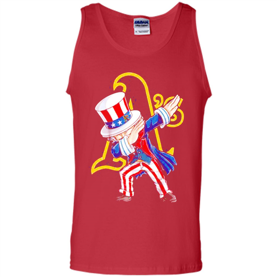 MLB OAKLAND ATHLETICS UNCLE SAM DABBING INDEPENDENCE DAY