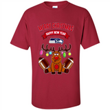 Seattle Seahawks NFL Reindeer Funny Merry Christmas And Happy New Year