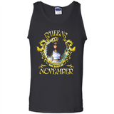 Queens Are Born In November Gold Girl