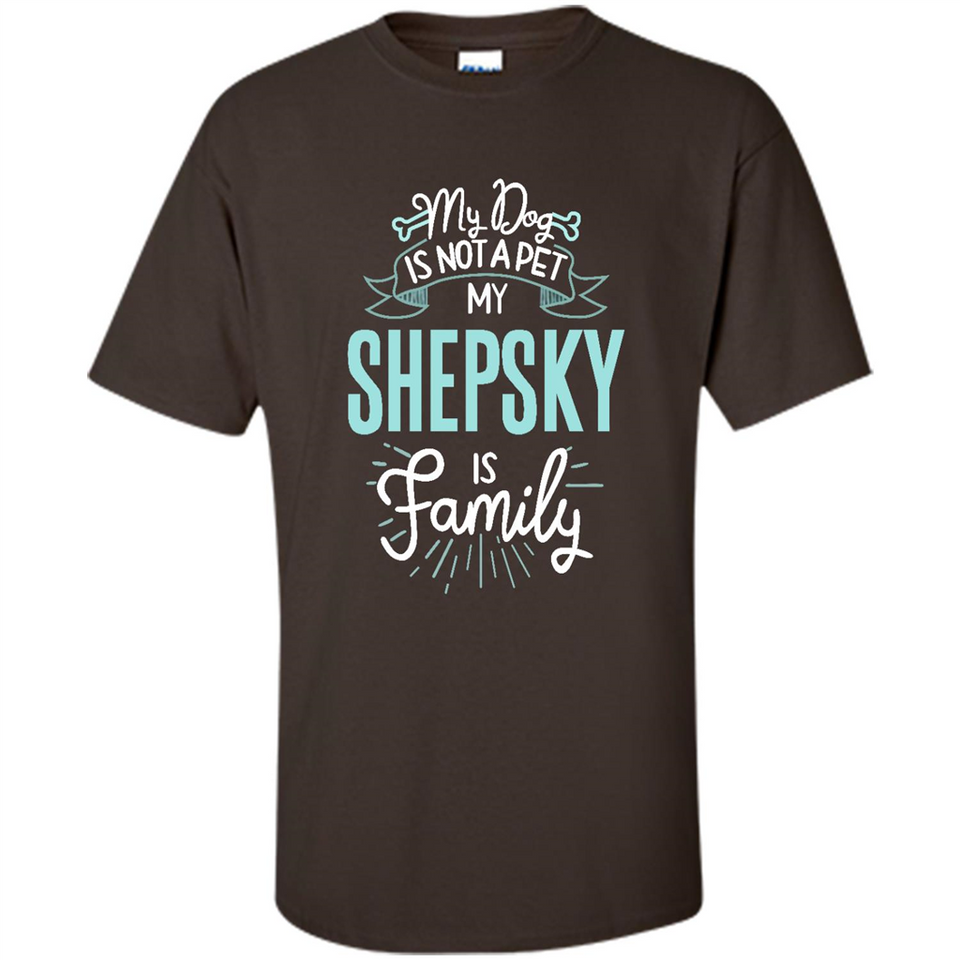 Shepsky Shirt Family Dog