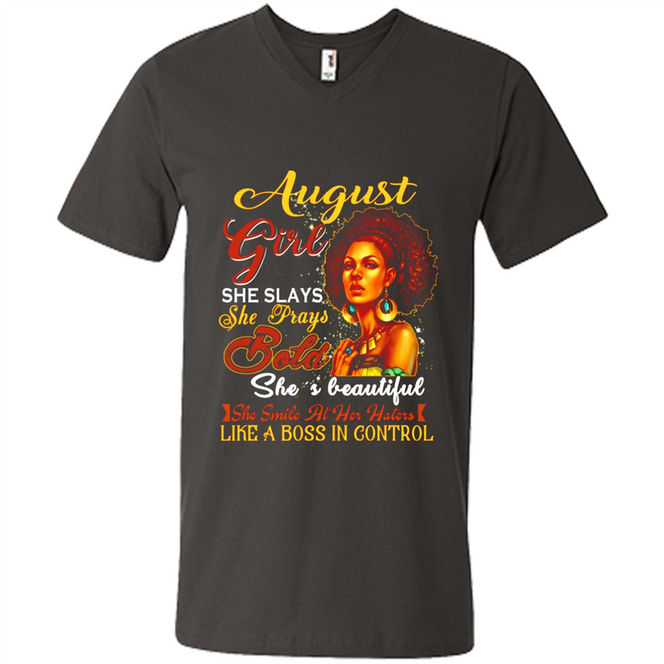 August Girl She Slays She Prays Beautiful Birthday PINGPONG