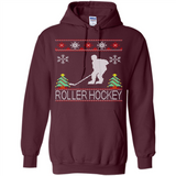 roller hockey Christmas ugly