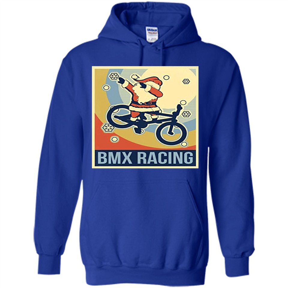 bmx racing dabbing Santa Christmas