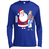 Eggnog Santa And Jesus Christmas
