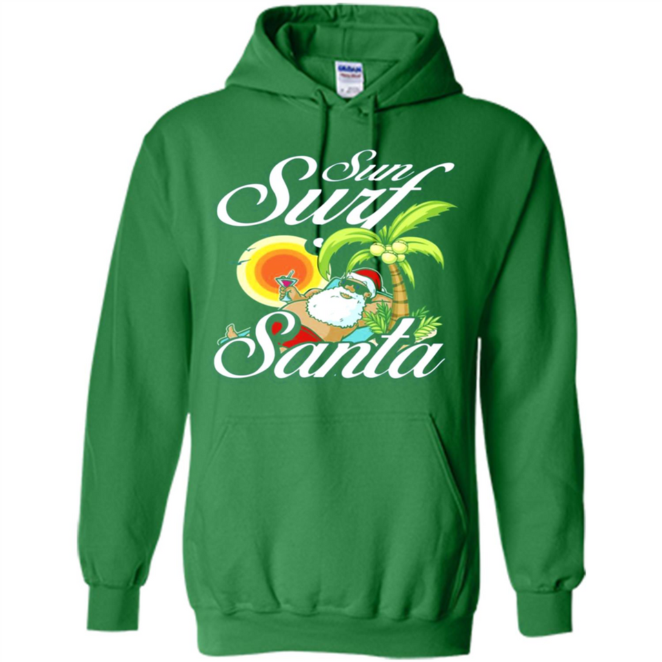 Sun Surf Santa - Hoodie