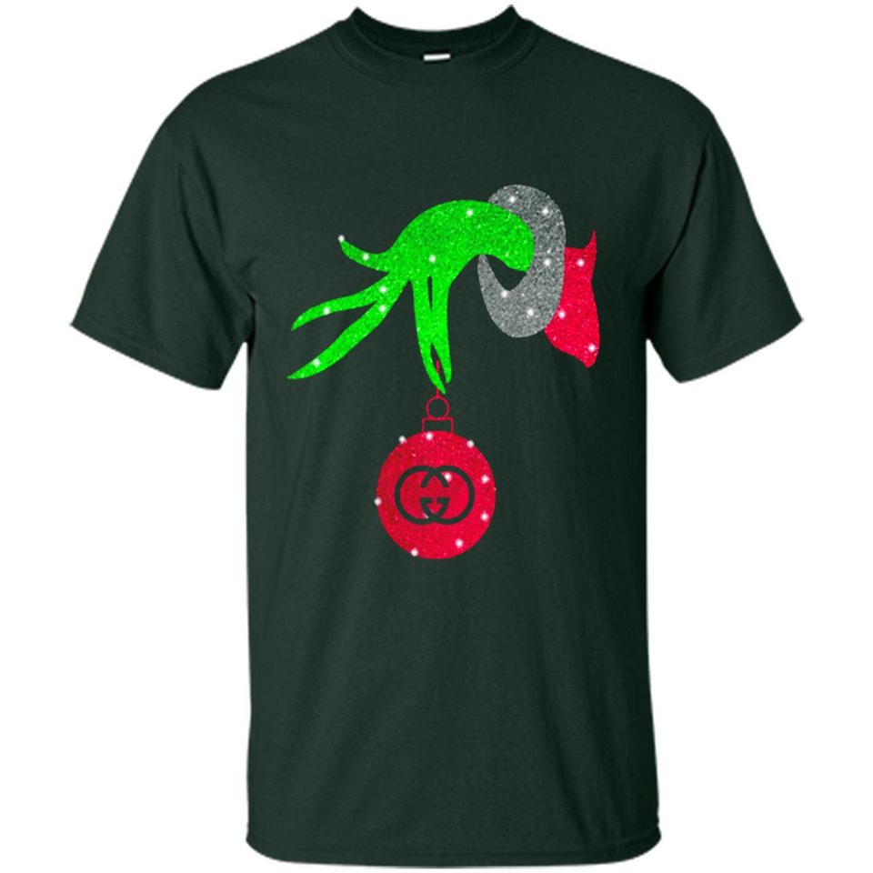 Grinch hand holding logo Gucci PING PONG