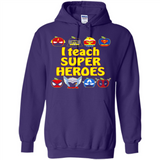 I Teach Super Heroes Funny Marvel - Hoodie
