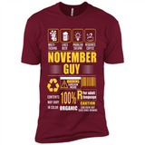 November Guy Multitasking - Premium Short Sleeve T-Shirt
