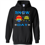 Snow Day Shirt For Golden State Warriors Vs Minion Fans pingpong