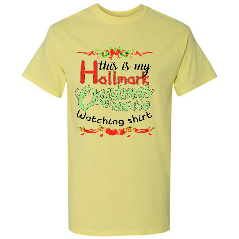 This My Movies Hallmark-Christmas Loves Is T-Shirt - Shirt