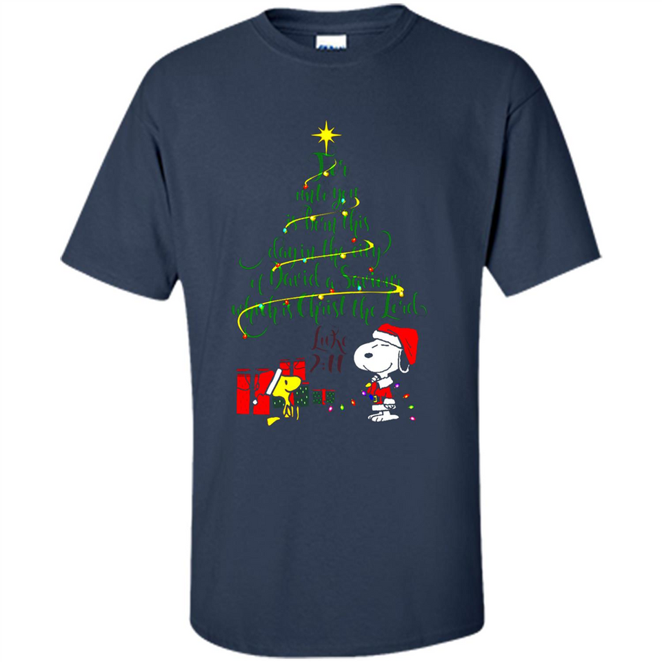 Snoopy Christmas Tree T-Shirt - Shirt