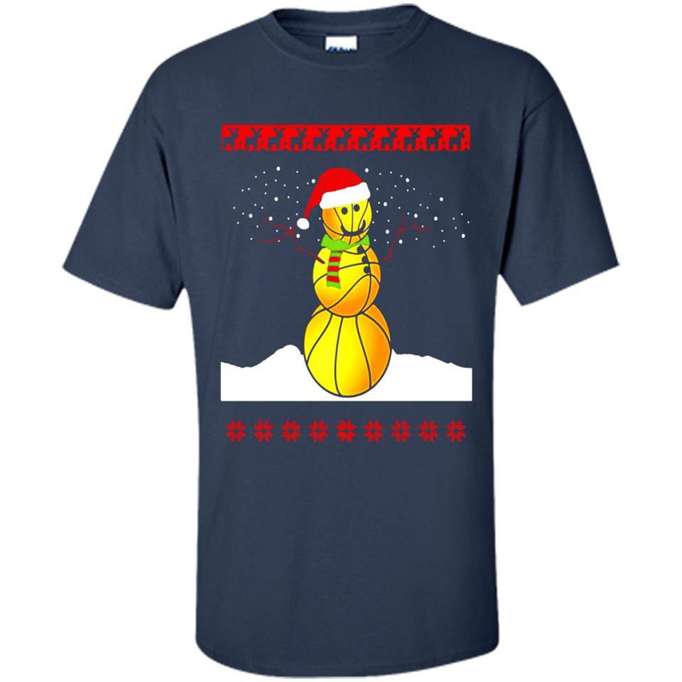 Basketball Santa Funny Christmas - Shirt