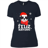 Feliz Navidog Boston Terrier Dog Ugly Xmas Sweater PING PONG