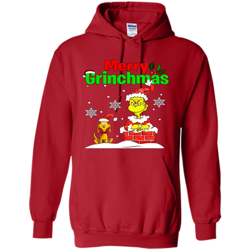 Merry Grinchmas Not Merry Christmas sweater PINGPONG