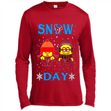 Snow Day Shirt For Houston Texans Vs Minion Fans pingpong
