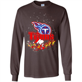 Snoopy Christmas Tennessee Titans - Long Sleeve T-Shirt