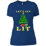 Let’s Get Lit Christmas Drinking sweater PINGPONG