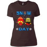 Snow Day Shirt For Florida Panthers Vs Minion Fans pingpong