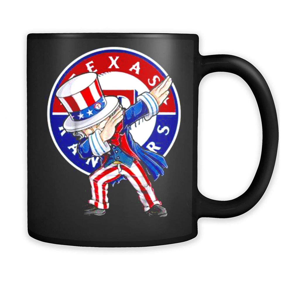 MLB TEXAS RANGERS UNCLE SAM DABBING INDEPENDENCE DAY