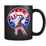 MLB TEXAS RANGERS UNCLE SAM DABBING INDEPENDENCE DAY