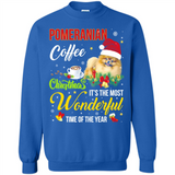 Pomeranian Coffee Wonderful Christmas