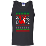 Christmas Ugly Sweater CUTE CATS UGLY CHRISTMAS SWEATERS - Tank Top