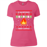 Merry Campmas Ugly Christmas - Ladies' Boyfriend T-Shirt