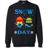 Snow Day Shirt For Carolina Panthers Vs Minion Fans pingpong