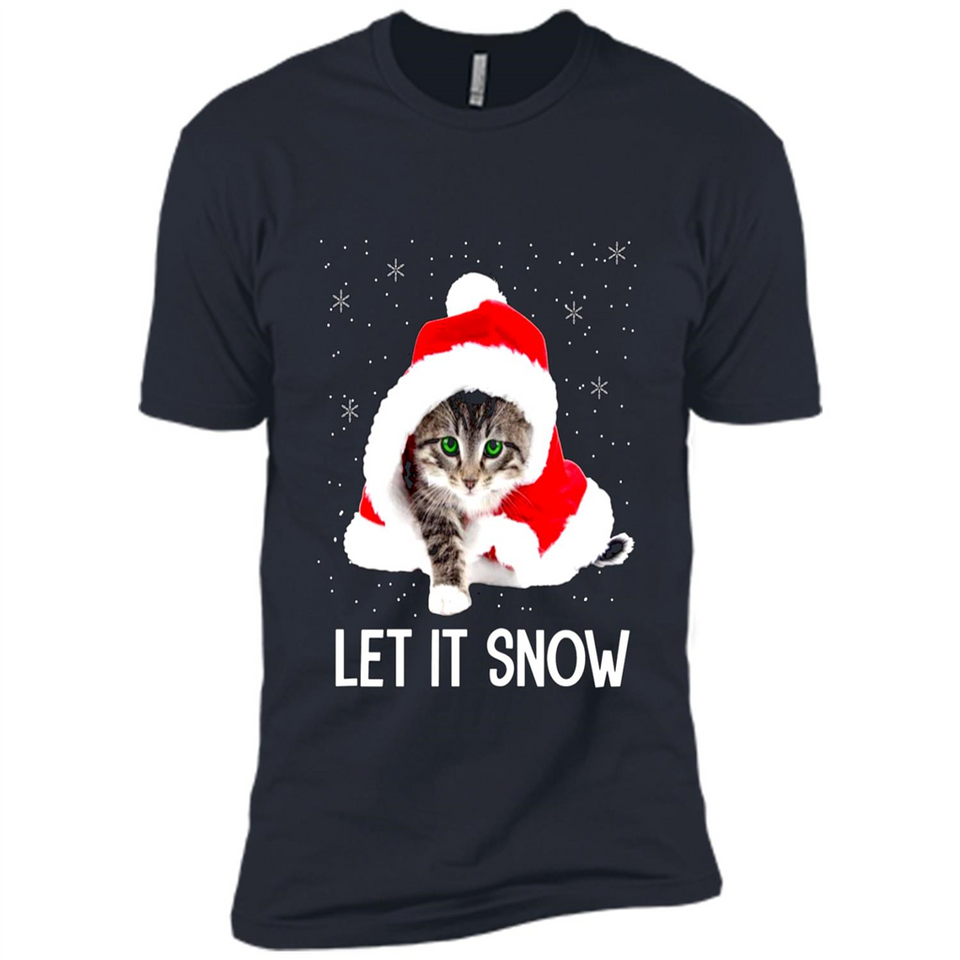 Let It Snow Cat Christmas sweater PINGPONG
